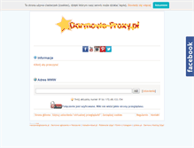 Tablet Screenshot of darmowe-proxy.pl